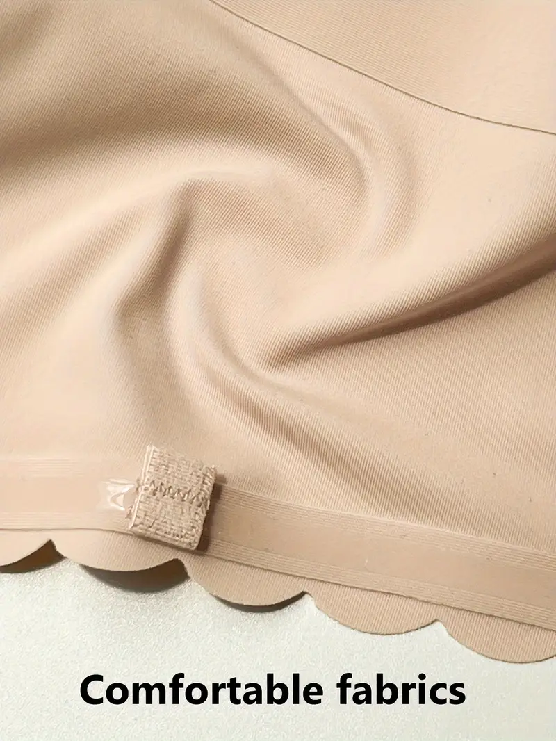 Front Closure Wireless Strapless Bra Ivory