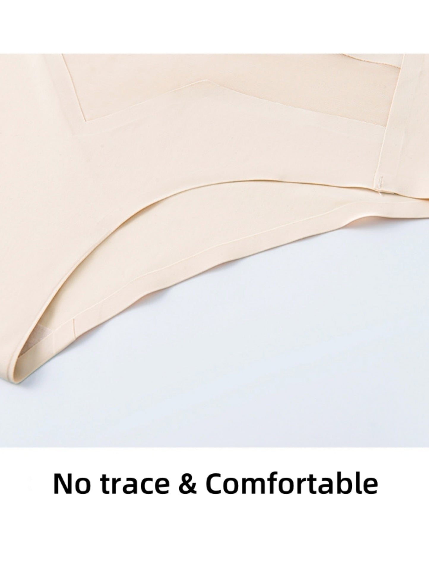 Sexy Naked Breathable Invisible Mesh Panties Pink