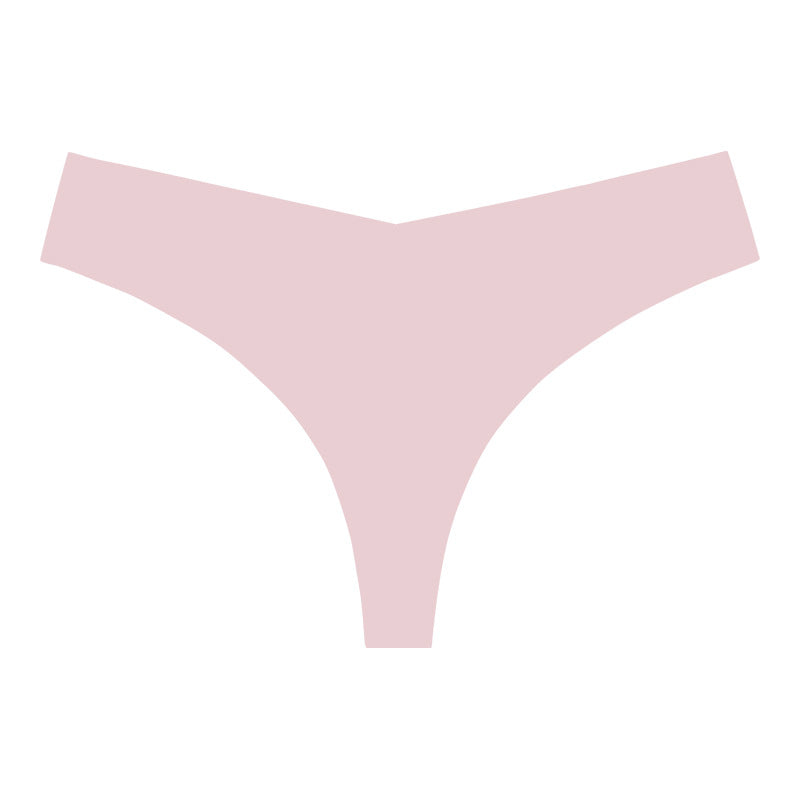 Seamless No Show Panty Thong Underwear