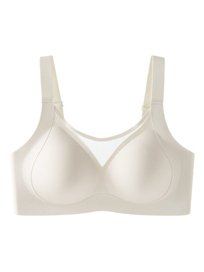 Solid Color Lifting & Anti-sagging Push-up Wireless Seamless Bra