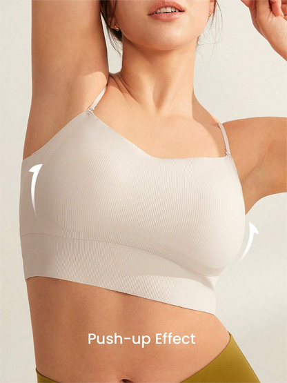 Wireless Lounge Bra White