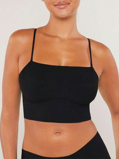 Wireless Lounge Bra Black