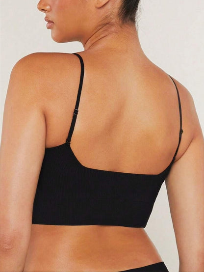 Wireless Lounge Bra Black