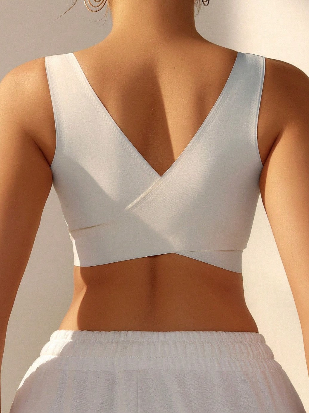 Women Seamless Breathable Comfortable Bra White