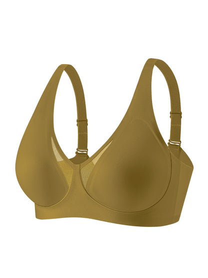 Seamless Wireless Lifting Push-up Comfortable Bra