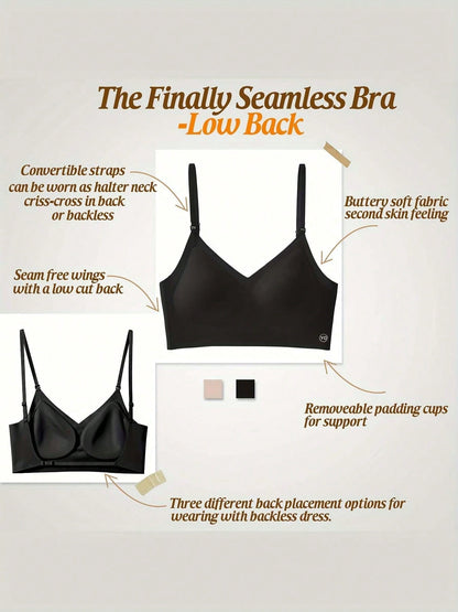 Summer Big U Backless Multi Wear Gathering Bra