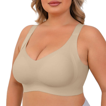 Plus Size Wireless Shaper Bra