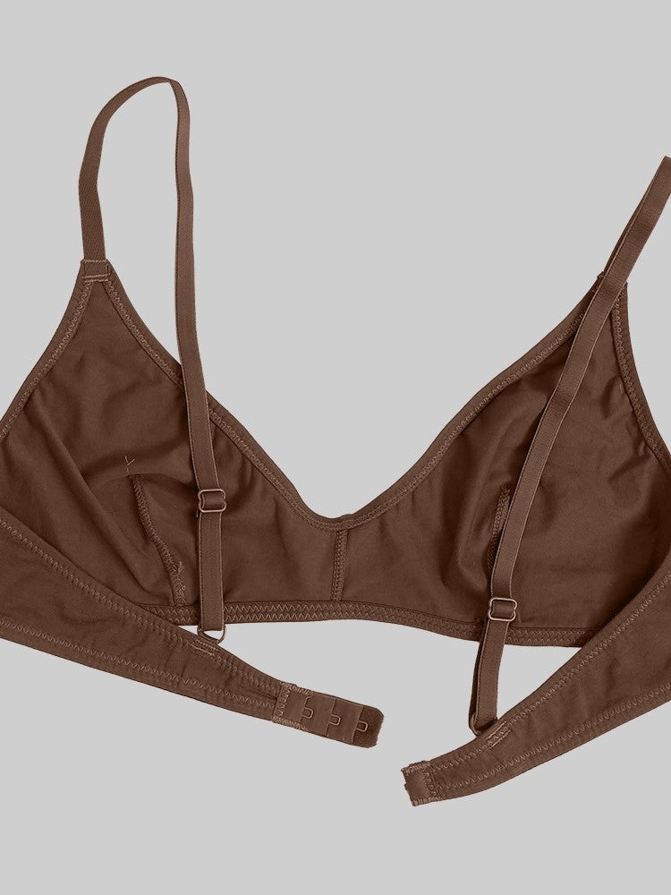 Comfortable Wireless Tank Top Bra Set Peru