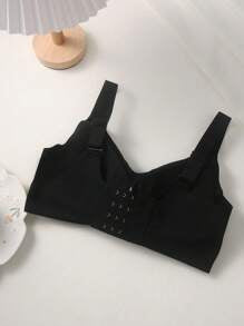 Soft Support Lift and Comfort Wireless Seamless Bra Black