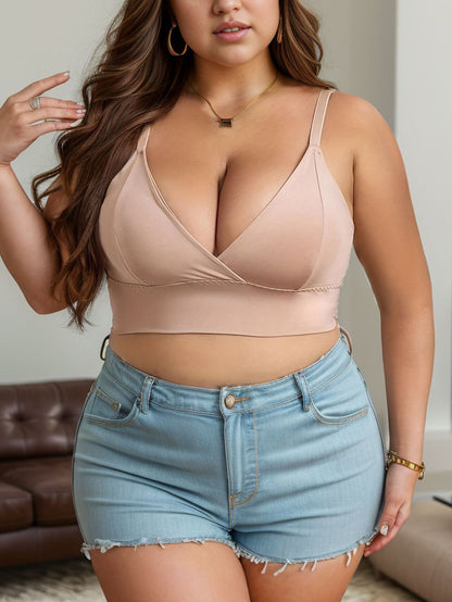 Ultra-Stretch Smooth Wireless Triangle Bra