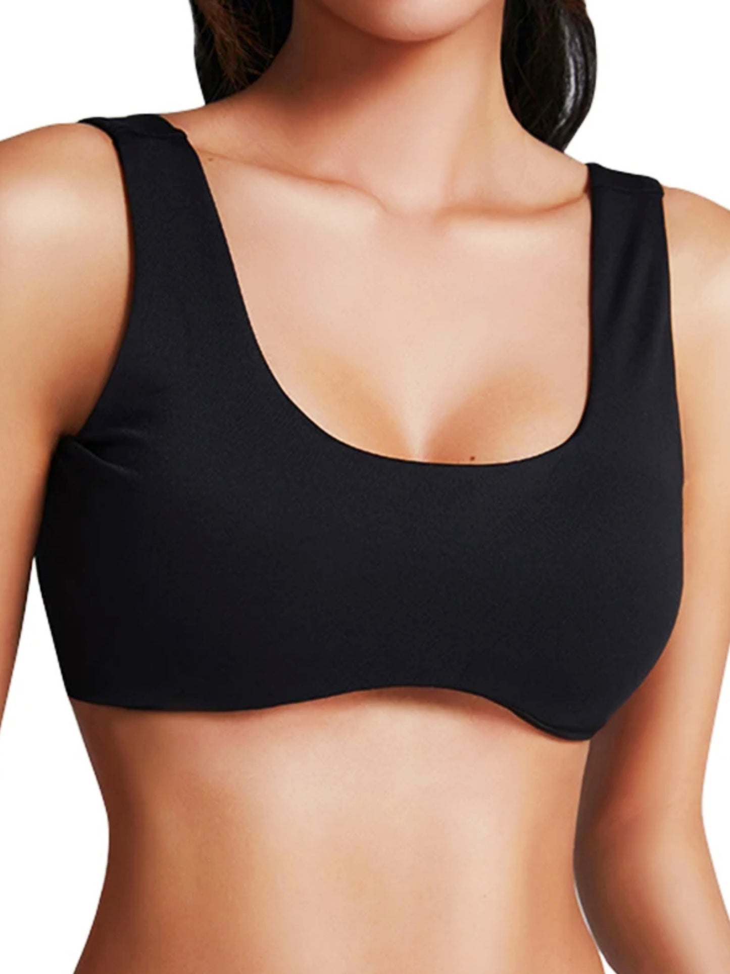 Sexy Low Support Push Up Sports Bra