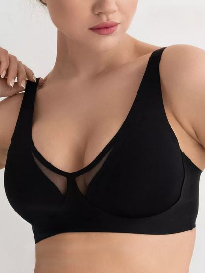 Seamless Wireless Lifting Push-up Comfortable Bra