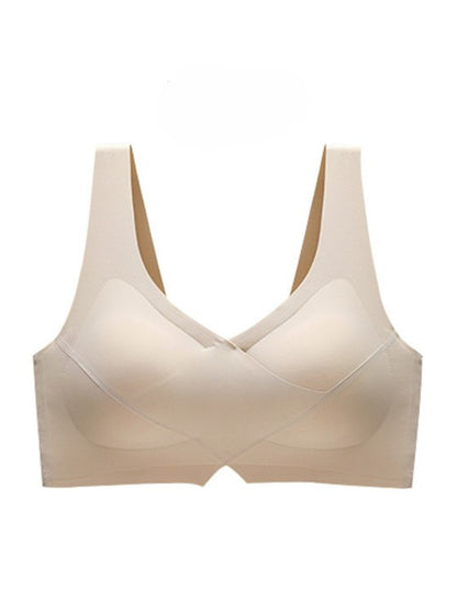 Sports Comfort One-piece Lift Seamless Wireless Push-up Bra