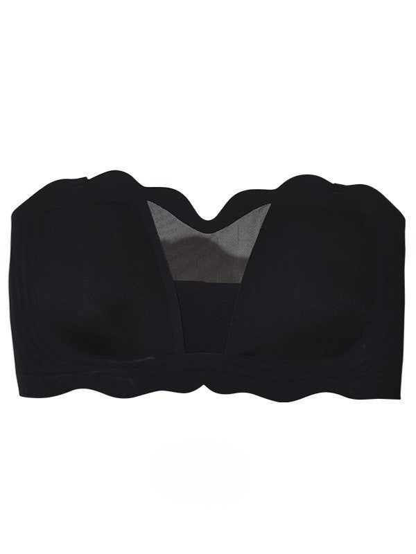 Strapless Invisible Seamless Back Tube Top Bra