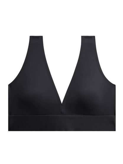 Seamless Push Up Wireless Sports Bralette Bras Black