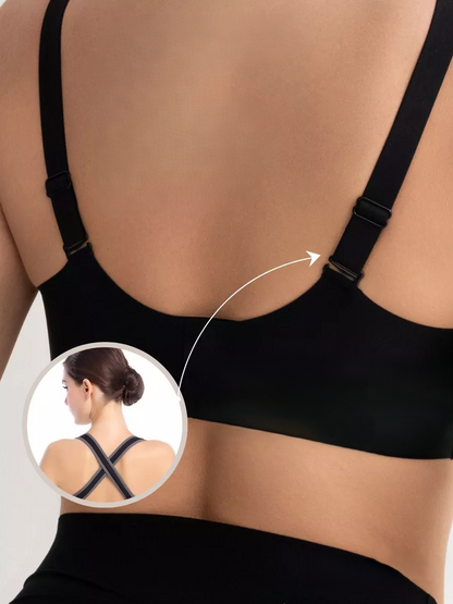 Seamless Wireless Lifting Push-up Comfortable Bra