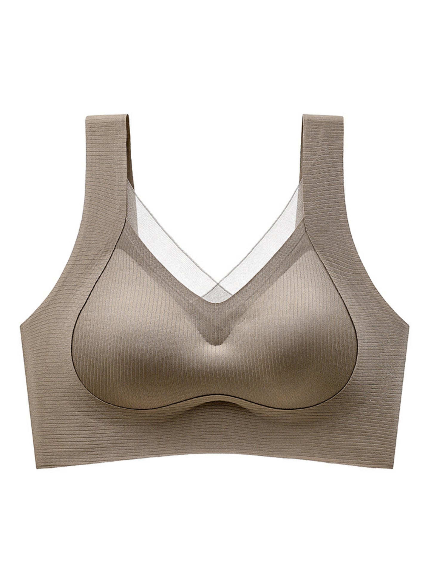 Push-Up Gathered Adjustable Improved Posture Backless Seamless Bra Peru