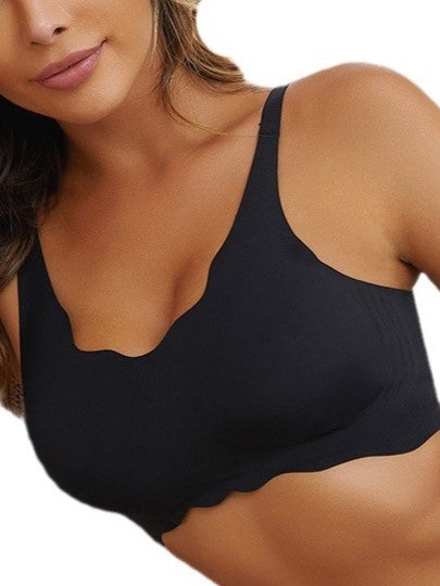 Non-marking Gathering Sport Breathable Bra