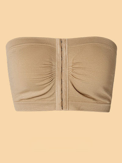 Women's Front Closure Strapless Bra