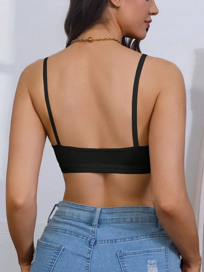 Seamless Soft Support Front Closure Wireless Comfortable Bra