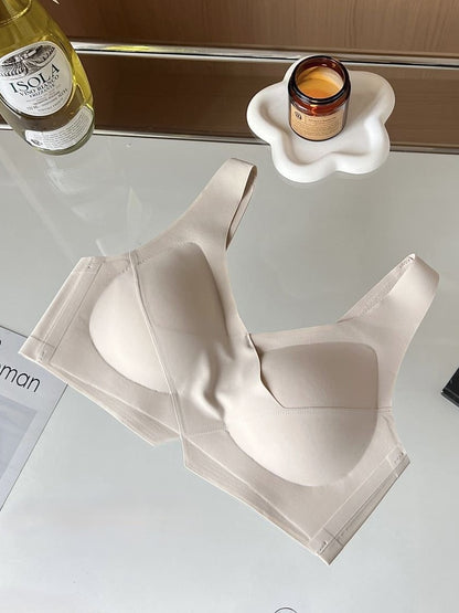 Sports Comfort One-piece Lift Seamless Wireless Push-up Bra