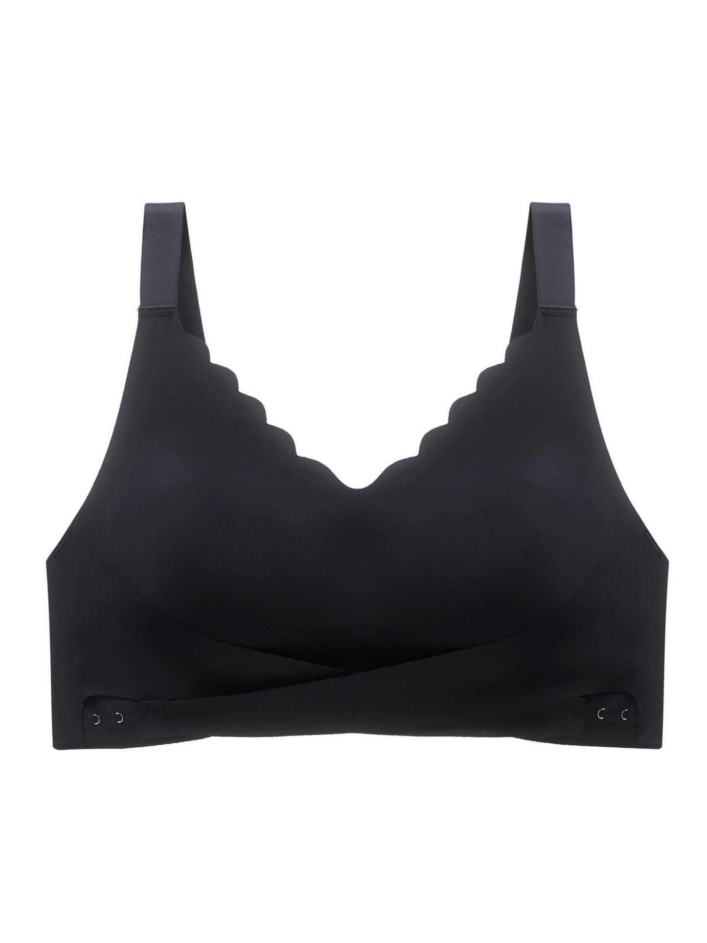 Comfortable Front Closure Seamless Wireless Push-up Bra