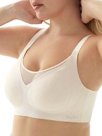 Solid Color Lifting & Anti-sagging Push-up Wireless Seamless Bra