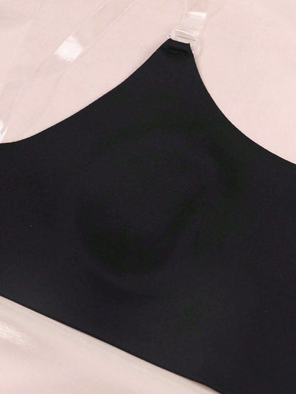 V-neck Comfortable Invisible Wireless Seamless Bra