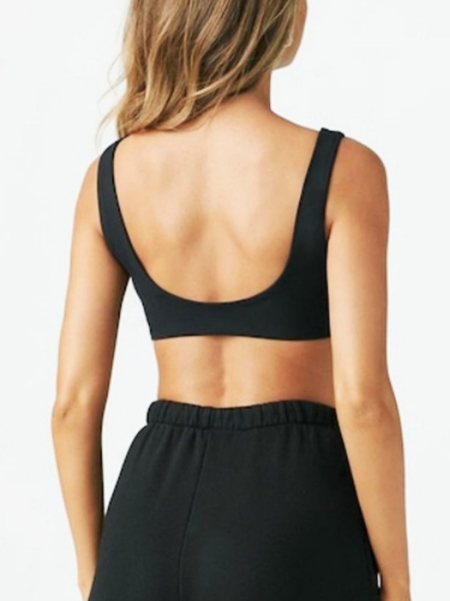 Sexy Low Support Push Up Sports Bra