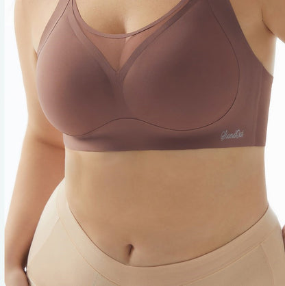 Solid Color Lifting & Anti-sagging Push-up Wireless Seamless Bra