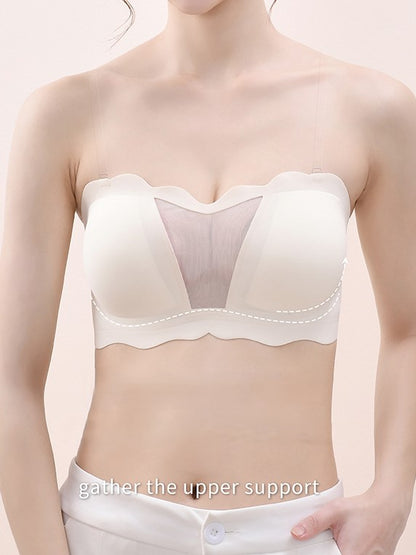 Strapless Invisible Seamless Back Tube Top Bra