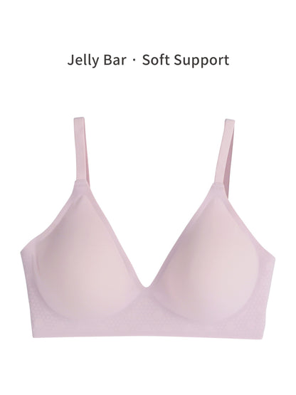 Sexy Soft Support Push-up Seamless Bra Set