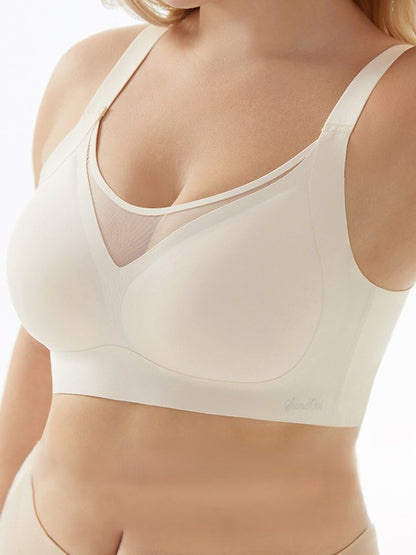 Solid Color Lifting & Anti-sagging Push-up Wireless Seamless Bra