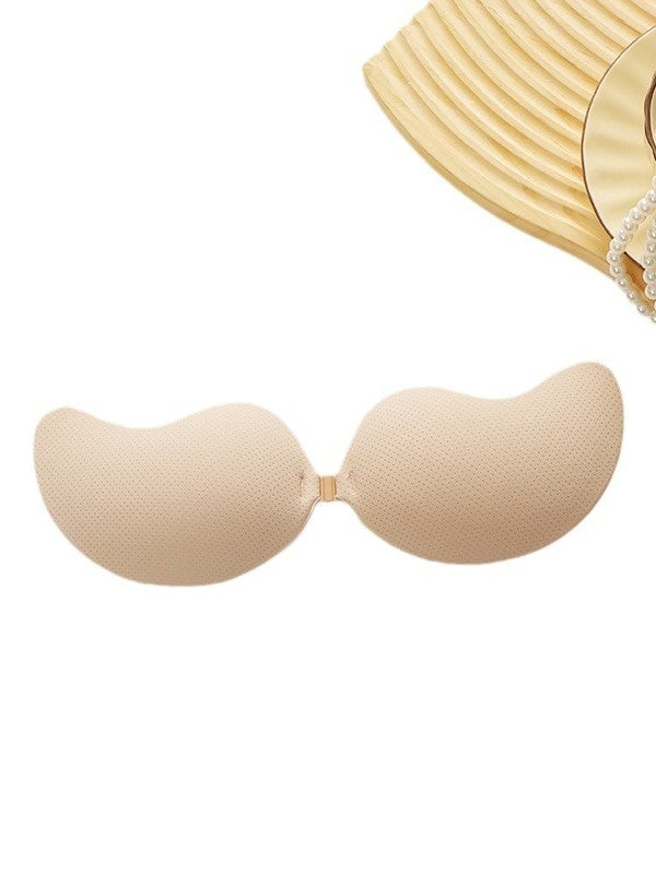 One-piece Mesh Fabric Breathable Push-up Invisible Breast Bra