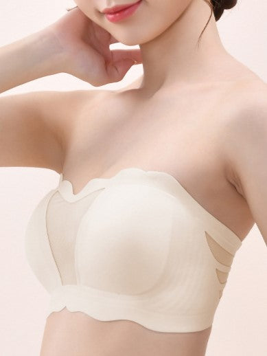 Strapless Invisible Seamless Back Tube Top Bra