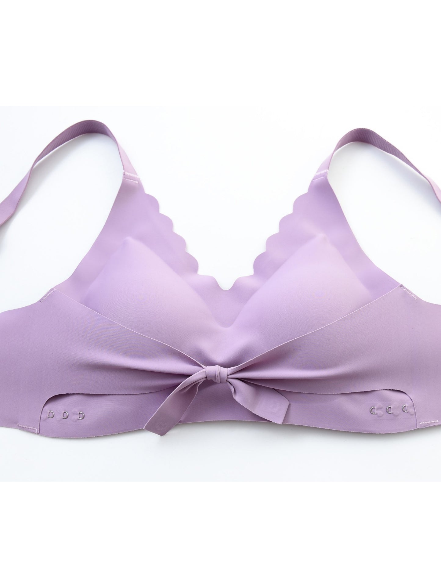 Comfortable Front Closure Seamless Wireless Push-up Bra