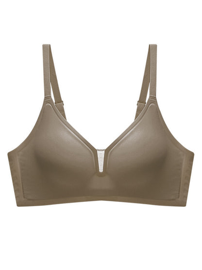 Low-neck Seamless Push-up Wieless Bra