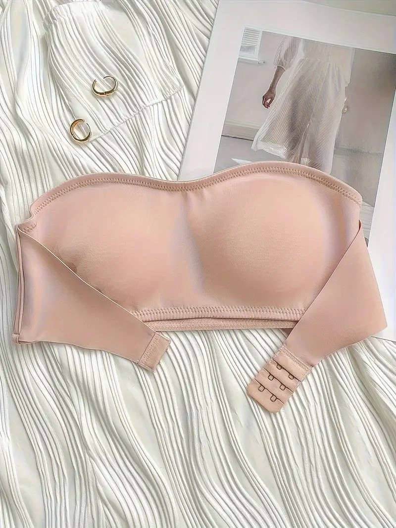 Sexy Front Clasp Shaping and Lifting Wireless Breathable Bra Pink