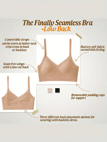 Summer Big U Backless Multi Wear Gathering Bra Peru