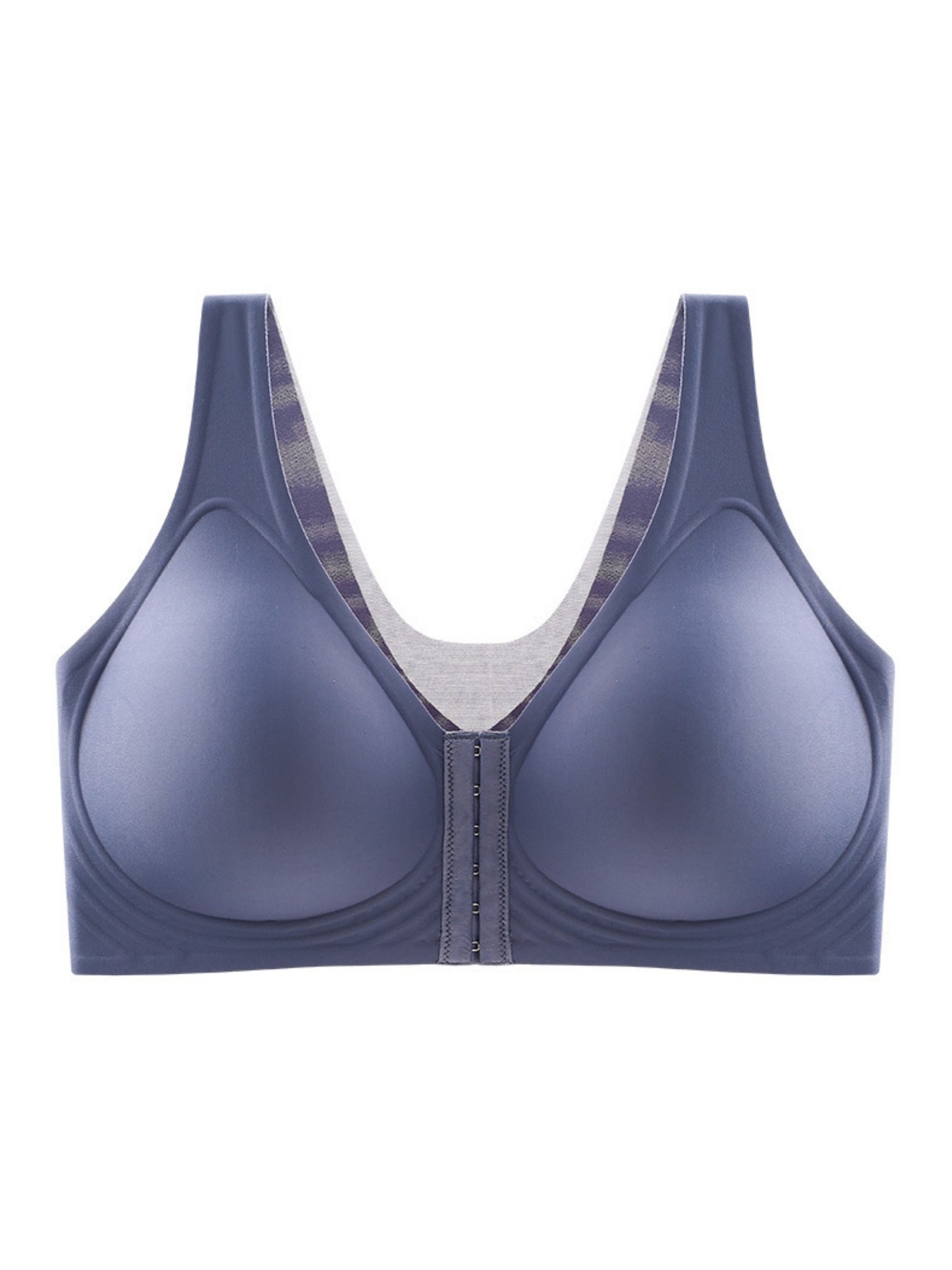 Front Closure No Steel Ring Push-up Side Breast Anti-sagging Seamless Bra