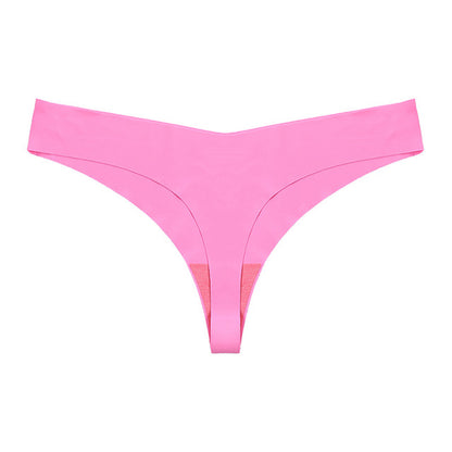 Seamless No Show Panty Thong Underwear