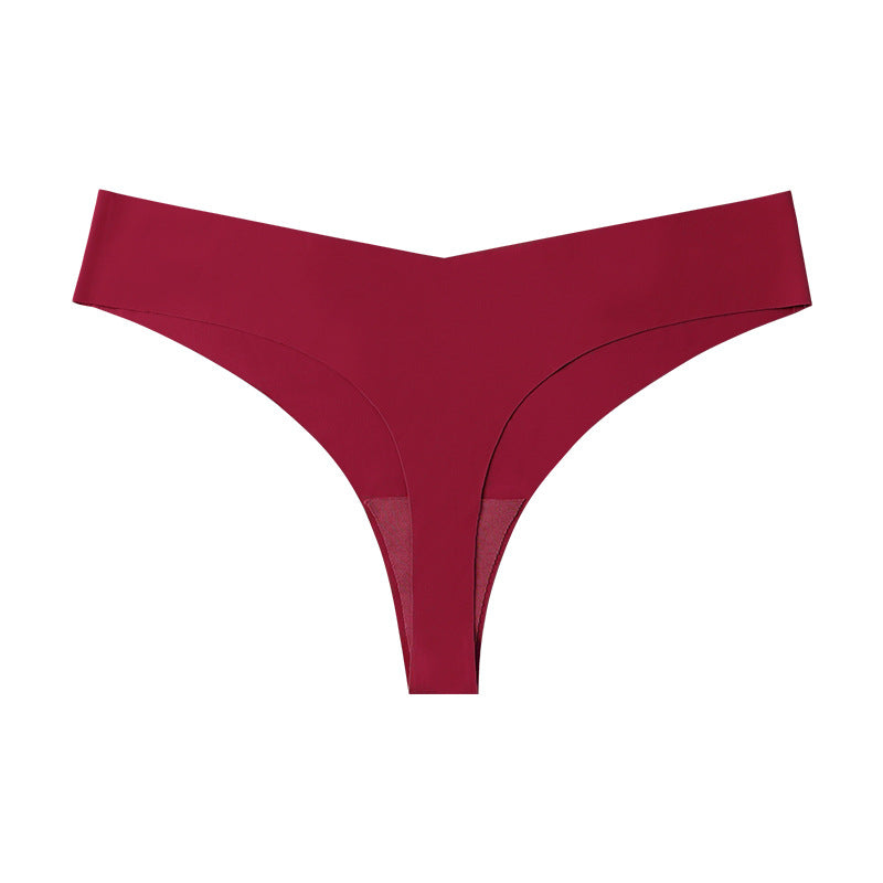 Seamless No Show Panty Thong Underwear