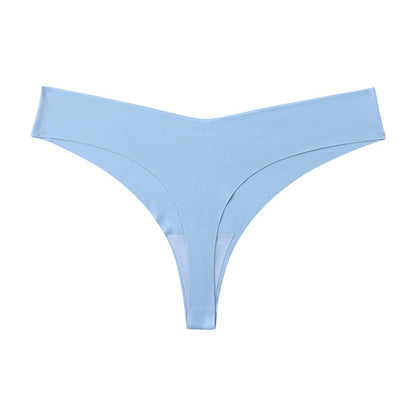 Seamless No Show Panty Thong Underwear