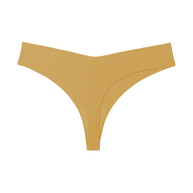 Seamless No Show Panty Thong Underwear