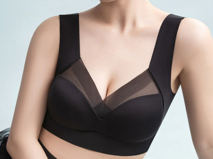 Women's Comfort Wireless Bra Solid Color Smooth and Seamless