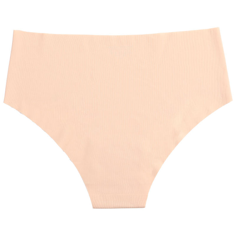 Seamless Mid-Rise Solid Panties