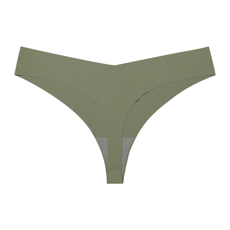 Seamless No Show Panty Thong Underwear