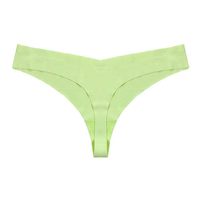 Seamless No Show Panty Thong Underwear