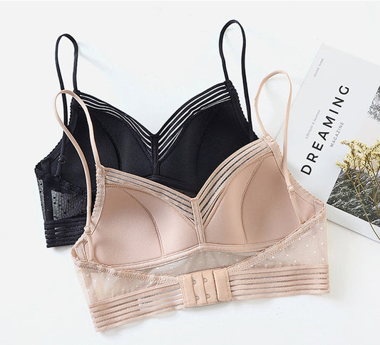 Backless Strapless Bra Push Up Plus Size Women Bralette Wire Free