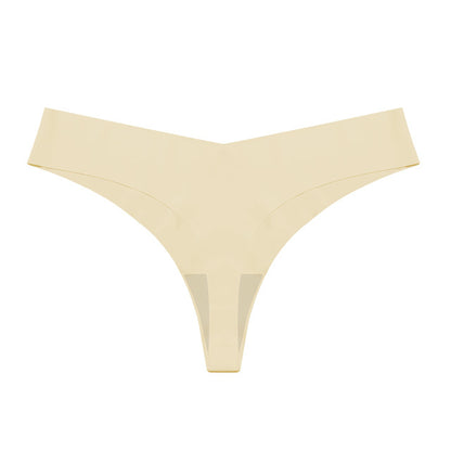 Seamless No Show Panty Thong Underwear